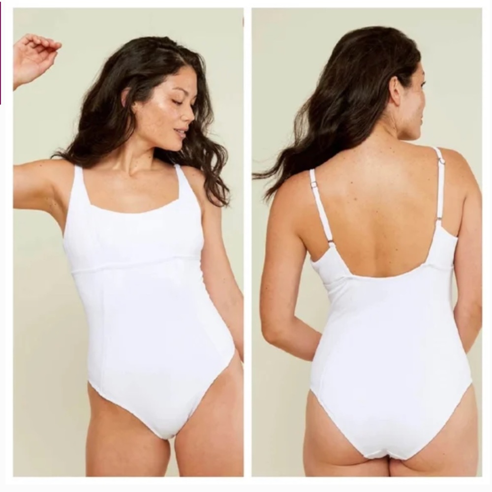 Andie The Havana Ribbed Long Torso One Piece Swimsuit XXXL